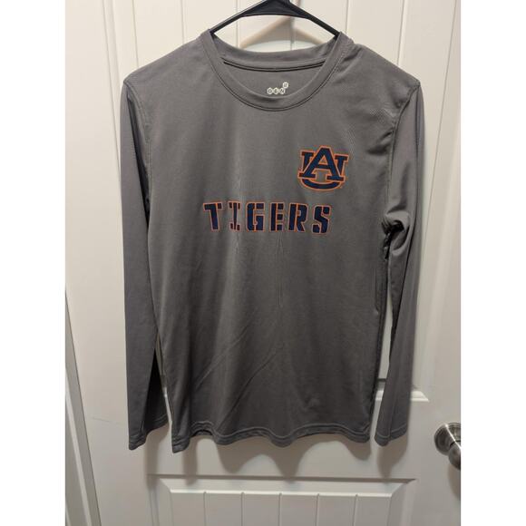 Auburn Tigers Youth L (14-16) Gray Longsleeve T-SHIRT GEN 2 - Picture 1 of 3